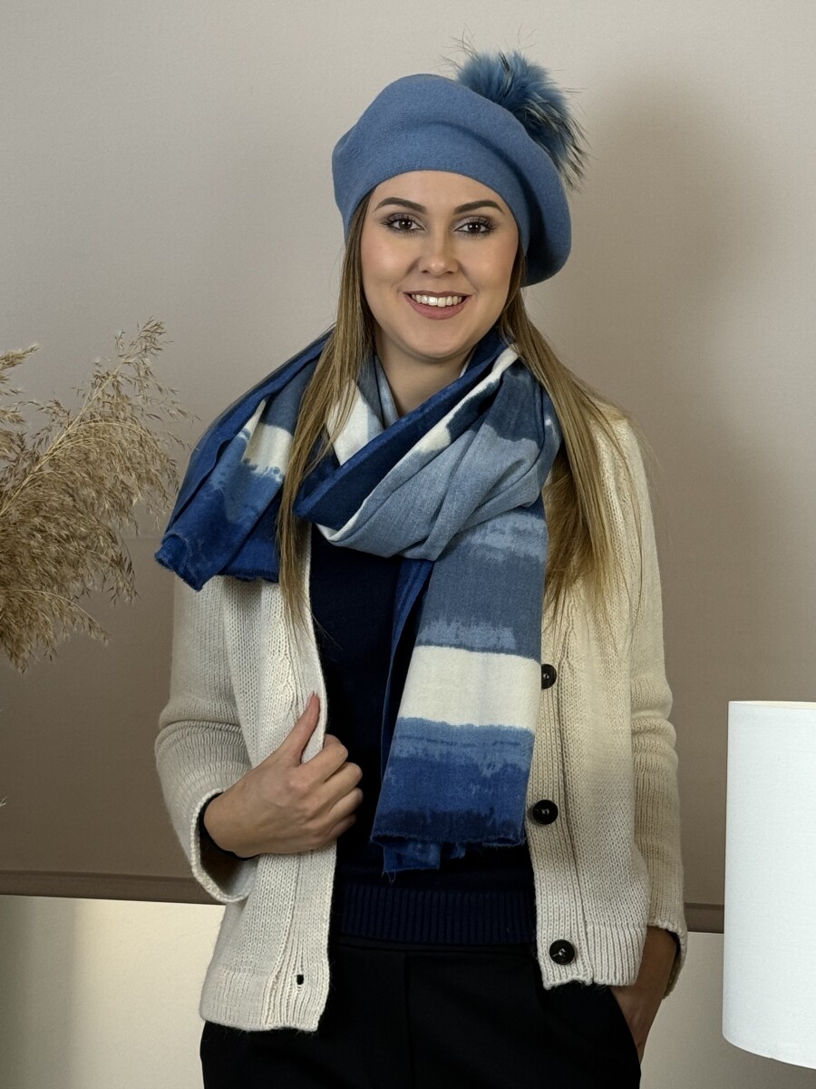 Vastag kardigán - bézs - Kép 7