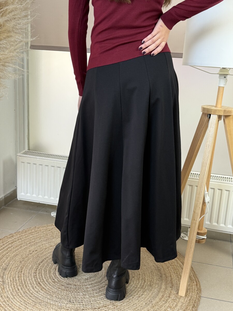 Harang alakú szoknya - fekete - Kép 9