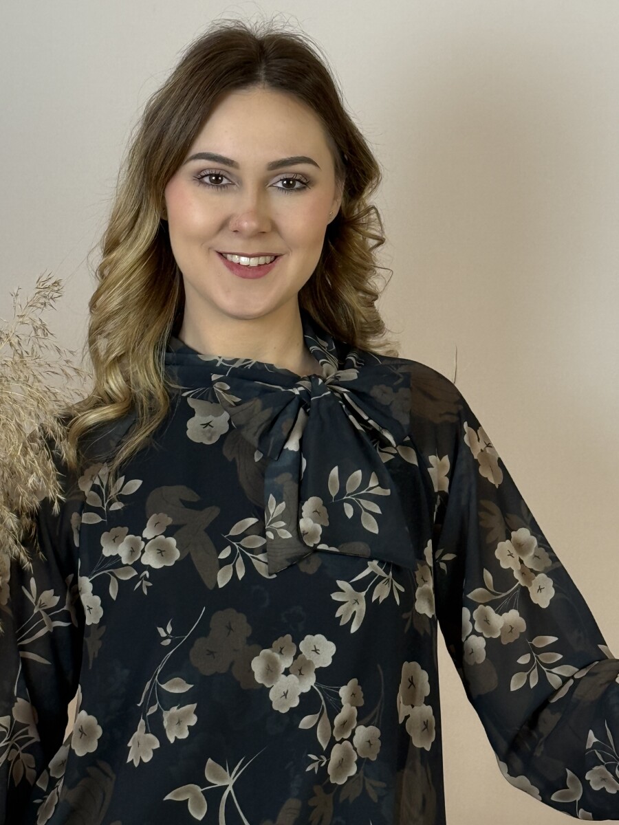 Masnis Blúz - fekete - Kép 5