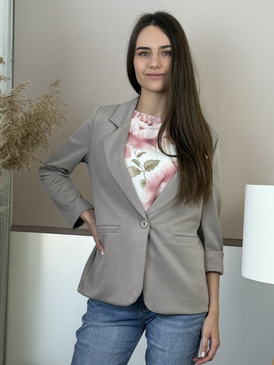 Virágmintás blúz kötővel - rózsaszín - Kép 17