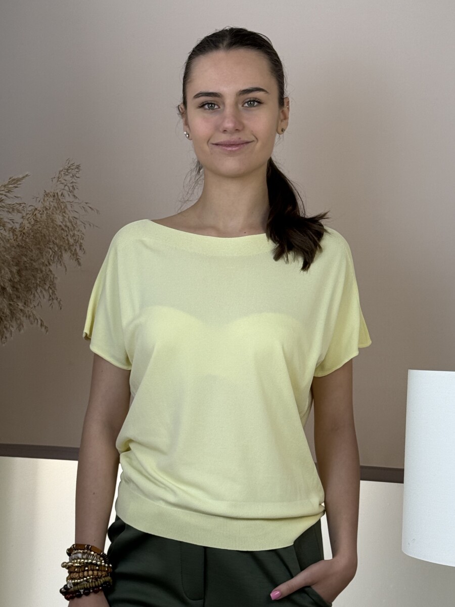 Rövid ujjú vékony felső