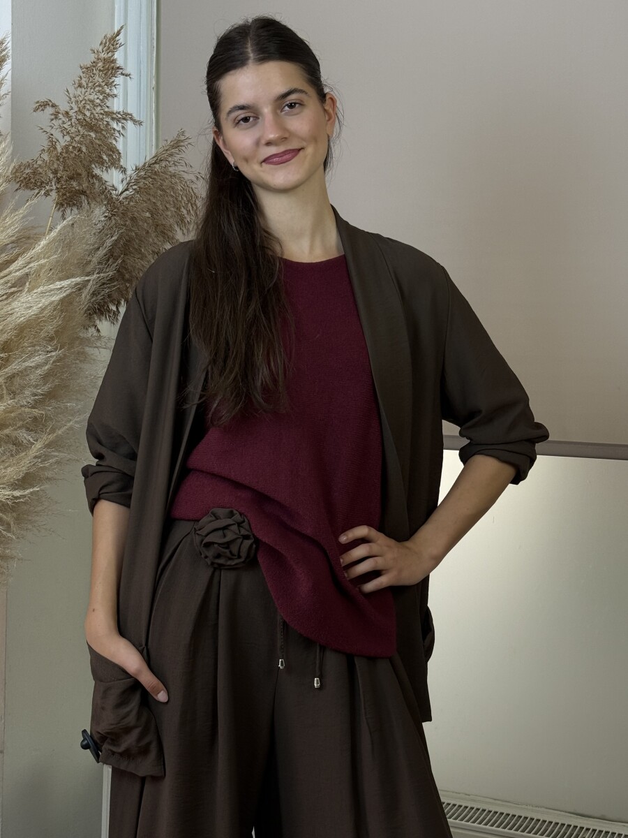 Nyári Kabát - barna - Kép 8