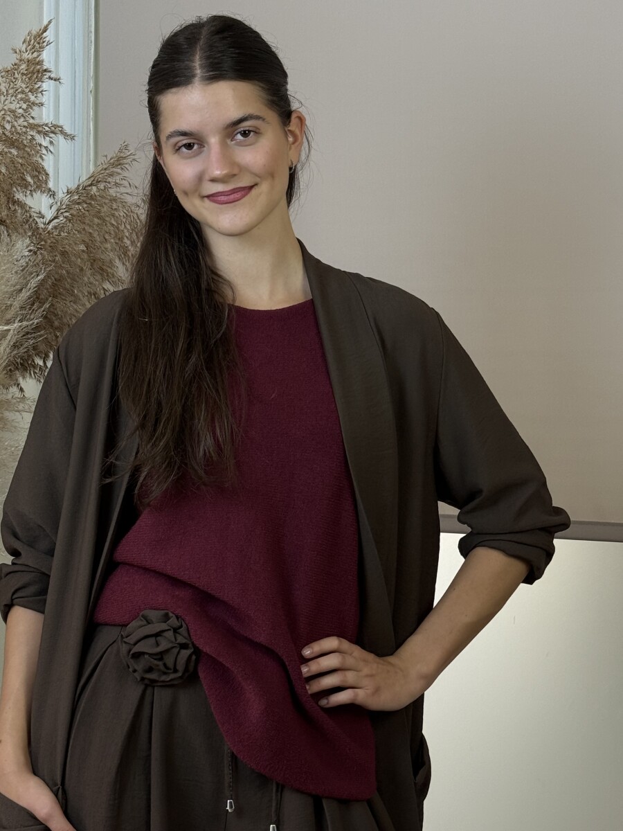 Nyári Kabát - barna - Kép 6