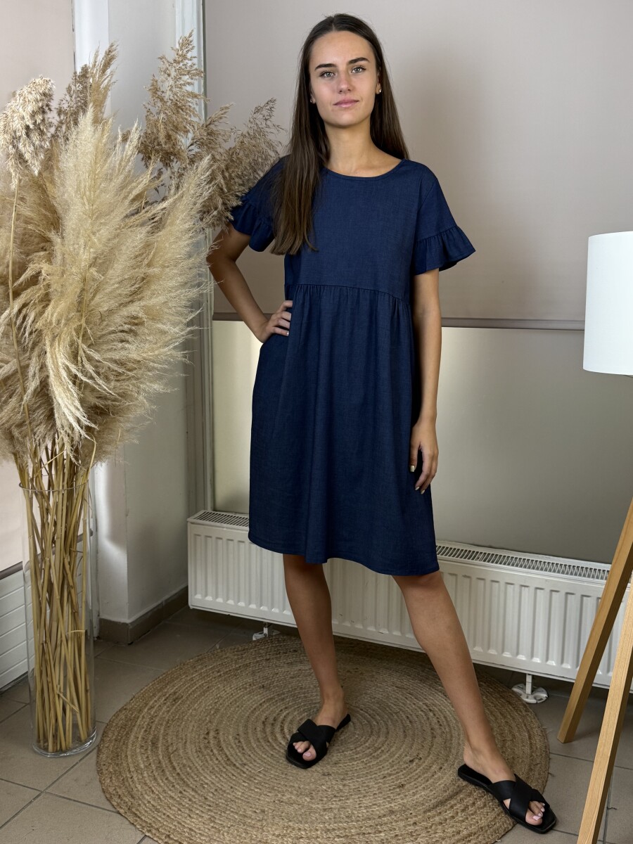 Rövid farmer ruha
