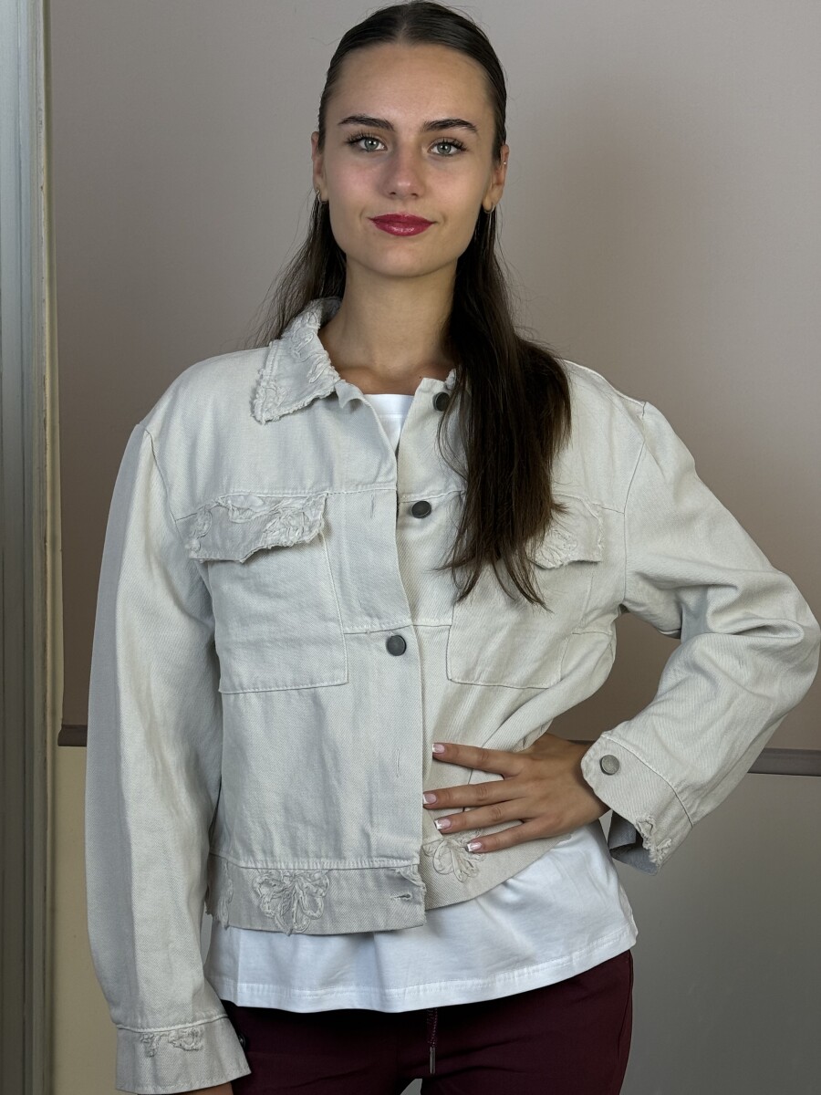 Rojtos farmer dzseki - bézs - Kép 7