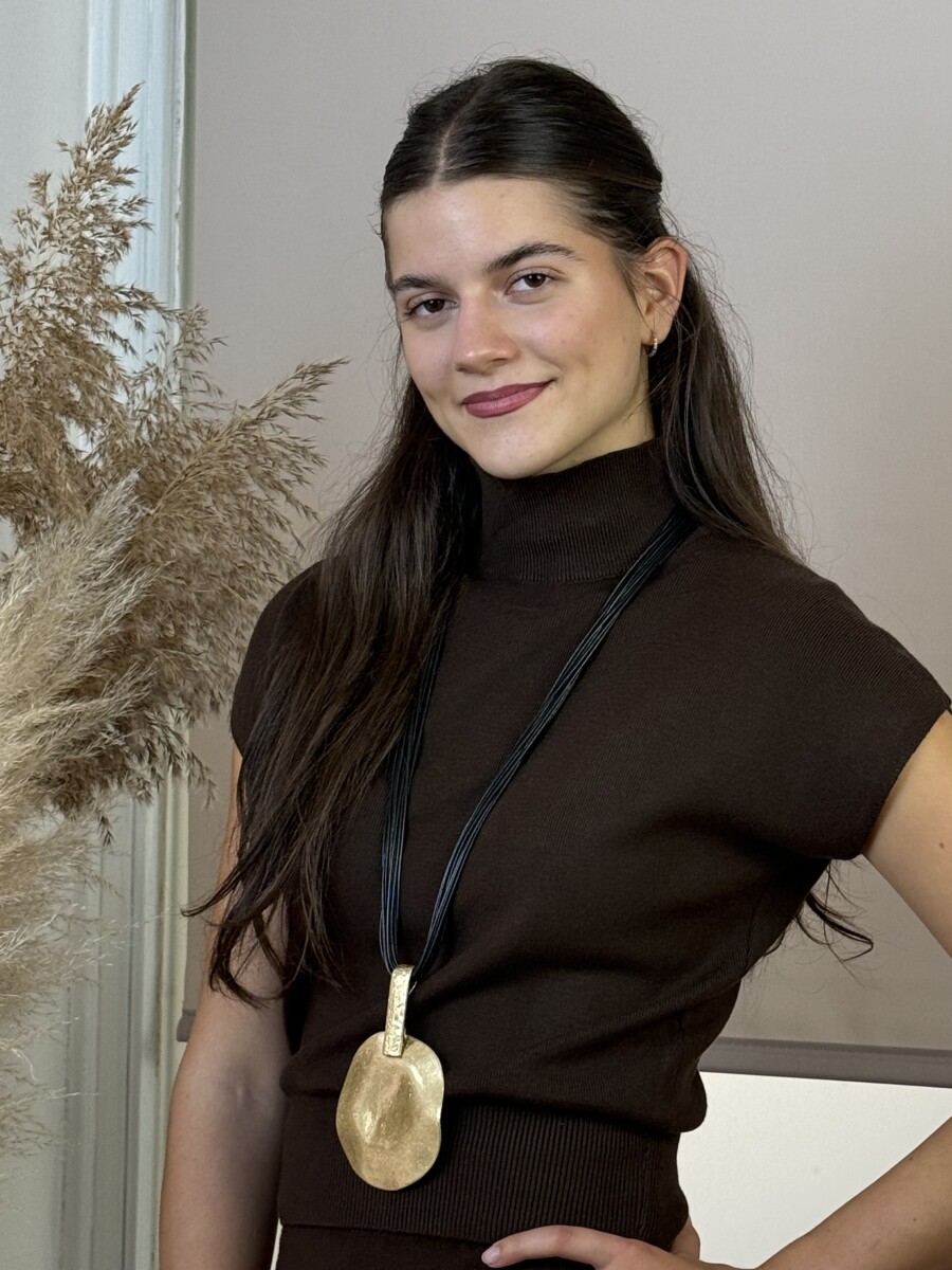 Kötött ruha eggyüttes - barna - Kép 4