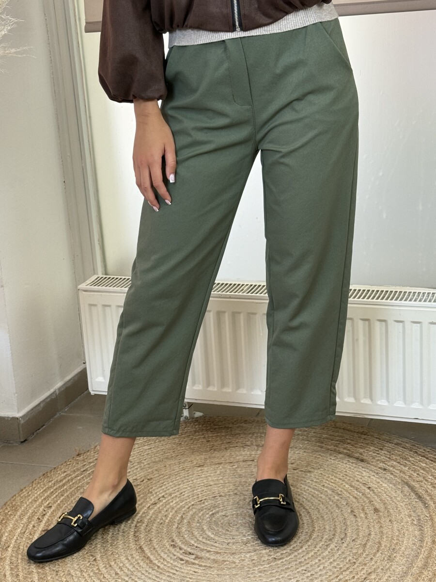 Öves Nadrág - khaki - Kép 24