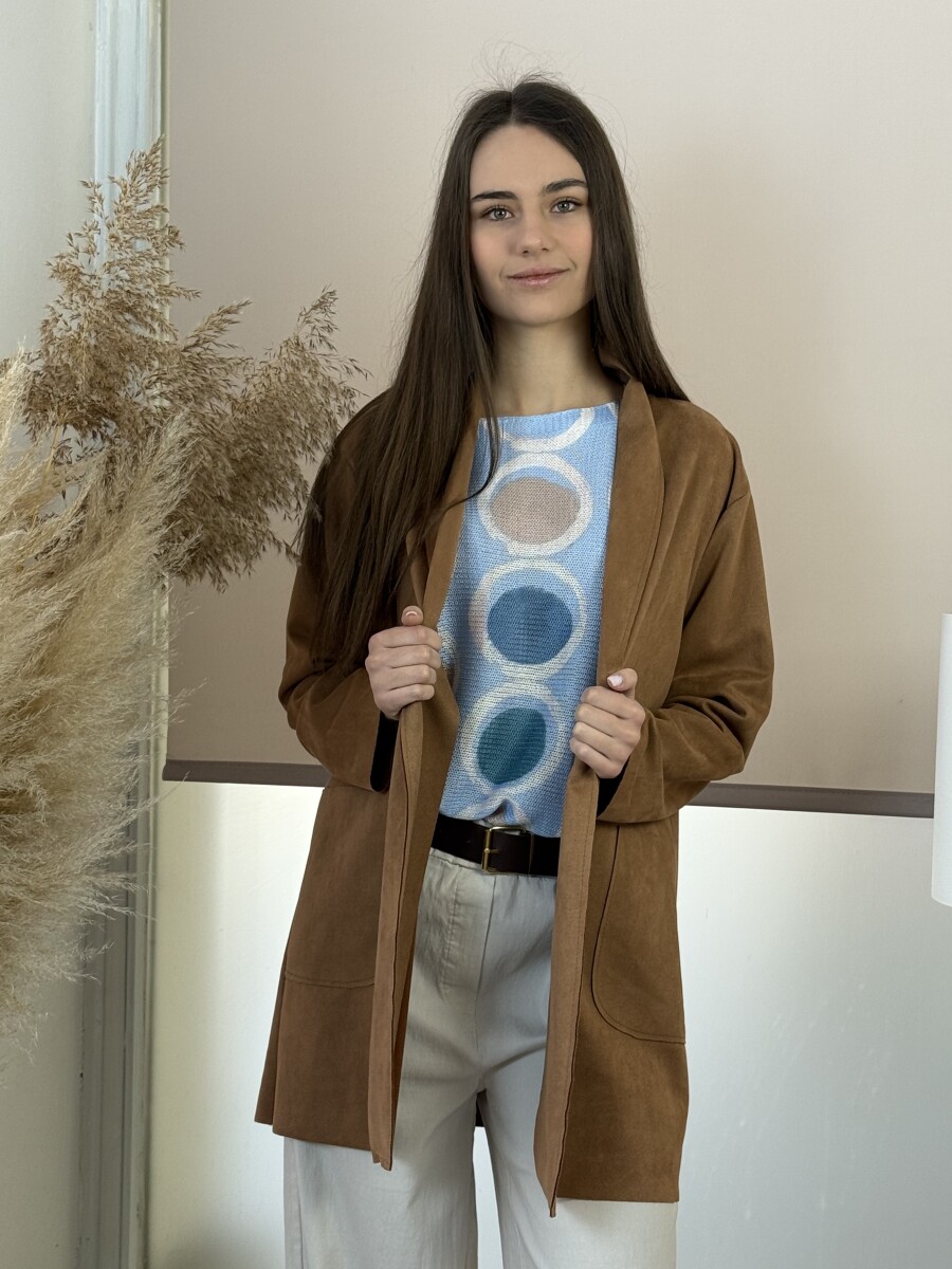 Ejtett szabású hosszú kabát