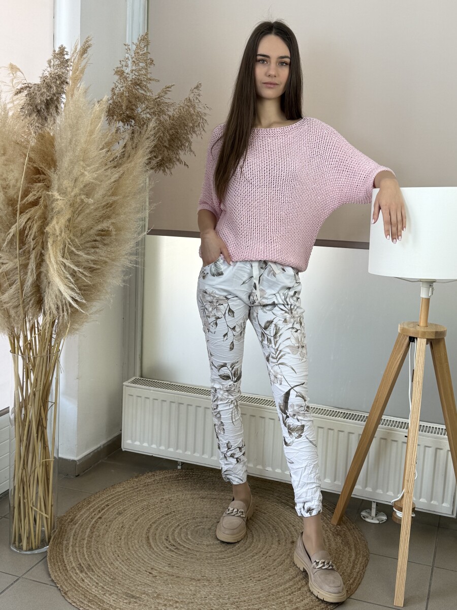 Leveles gyűrt nadrág