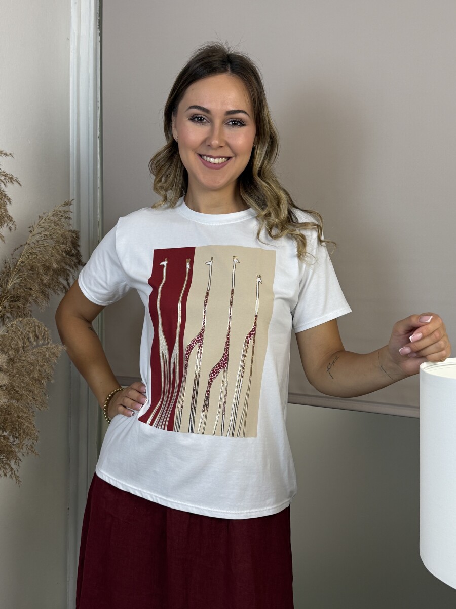 Grafika mintás póló