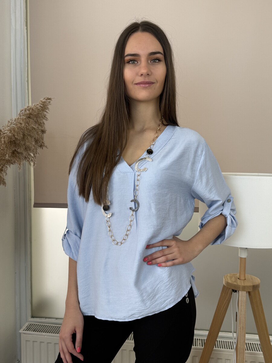 Arany láncos,c medálos nyaklánc - arany - Kép 4