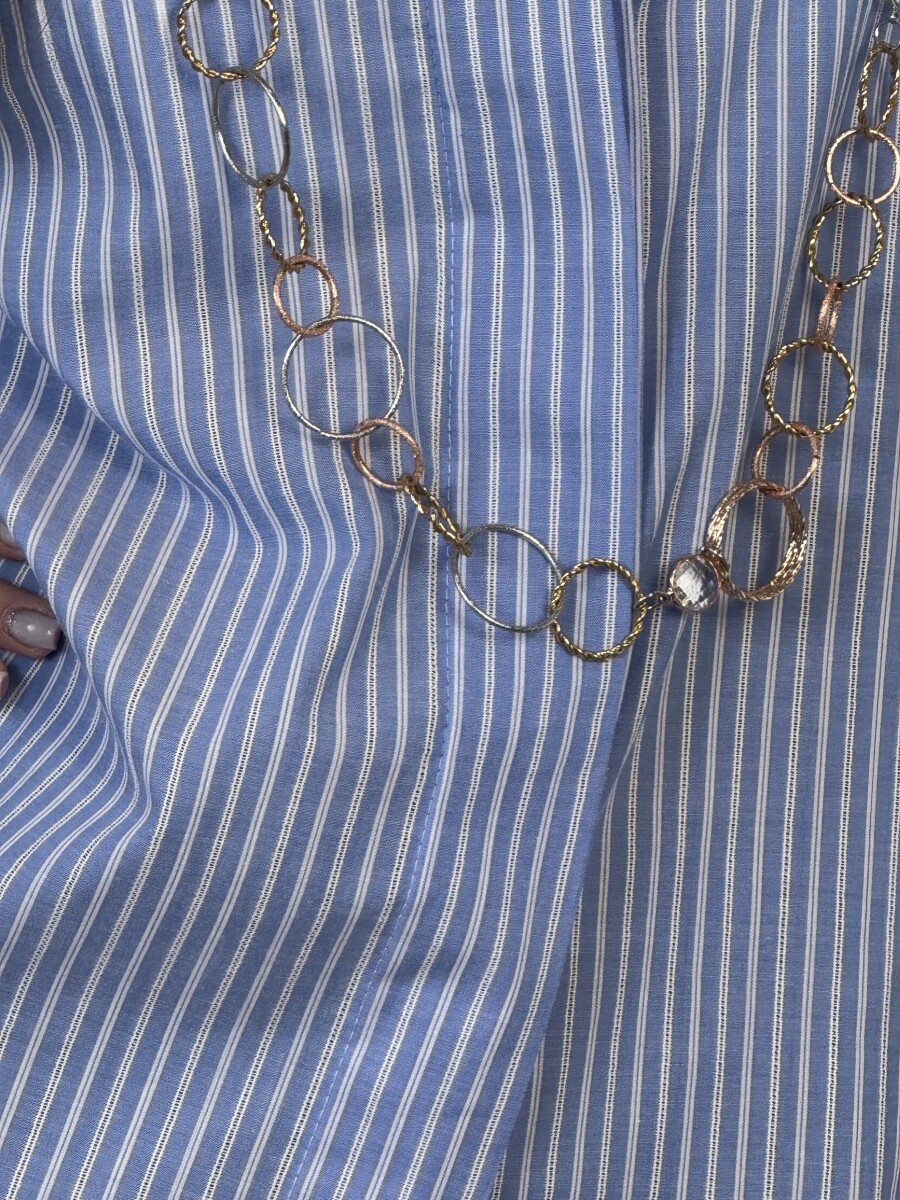 Arany,rosegold kör Nyaklánc - arany - Kép 3