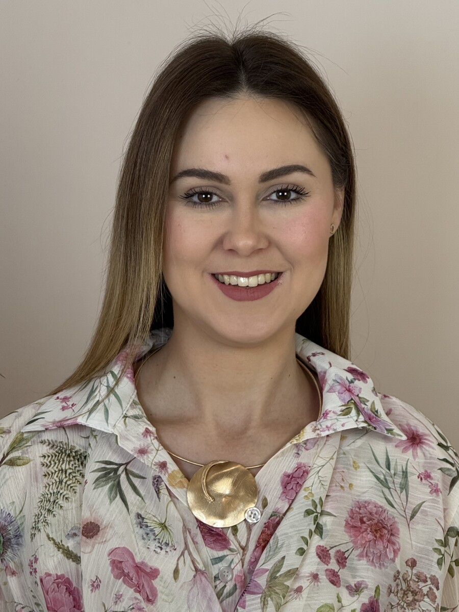 Karcolt körmedálos nyaklánc - arany - Kép 8