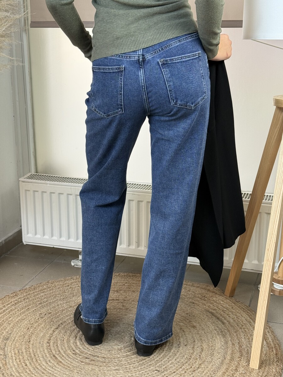 Bőszárú farmer - farmerkék - Kép 4