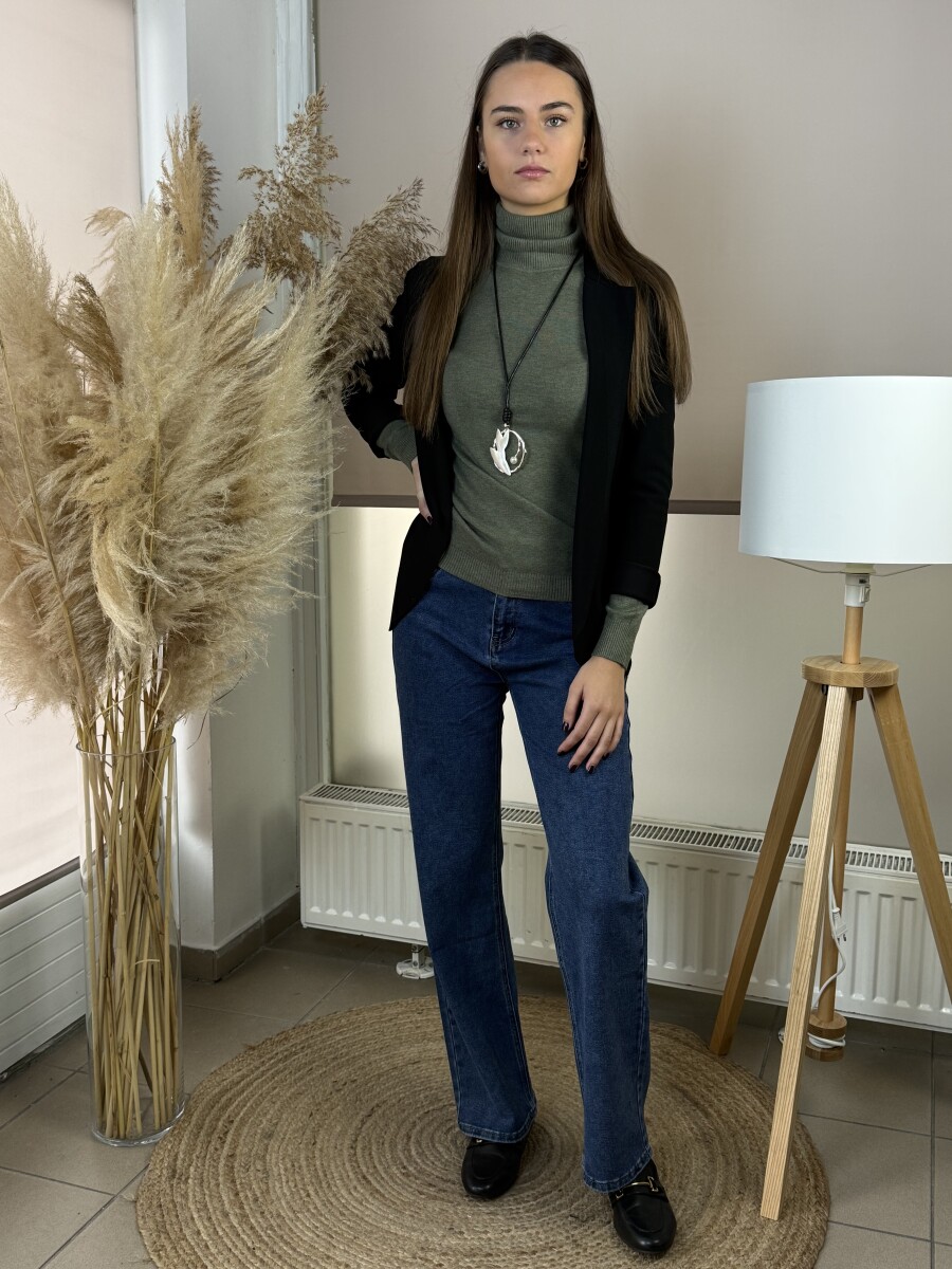 Bőszárú farmer - farmerkék - Kép 13