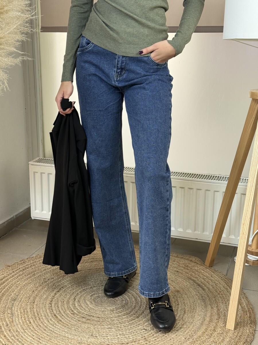 Bőszárú farmer - farmerkék - Kép 5