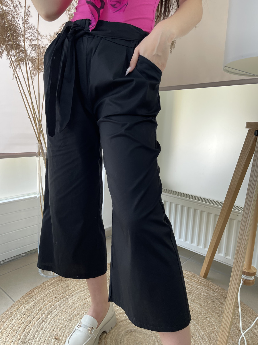 Fekete masnis nadrág - fekete - Kép 2