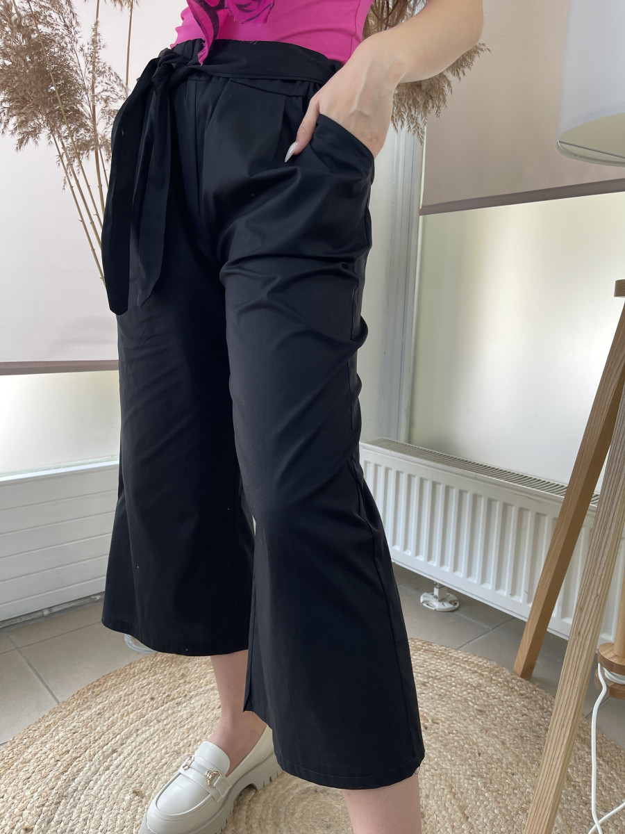 Fekete masnis nadrág - fekete - Kép 8