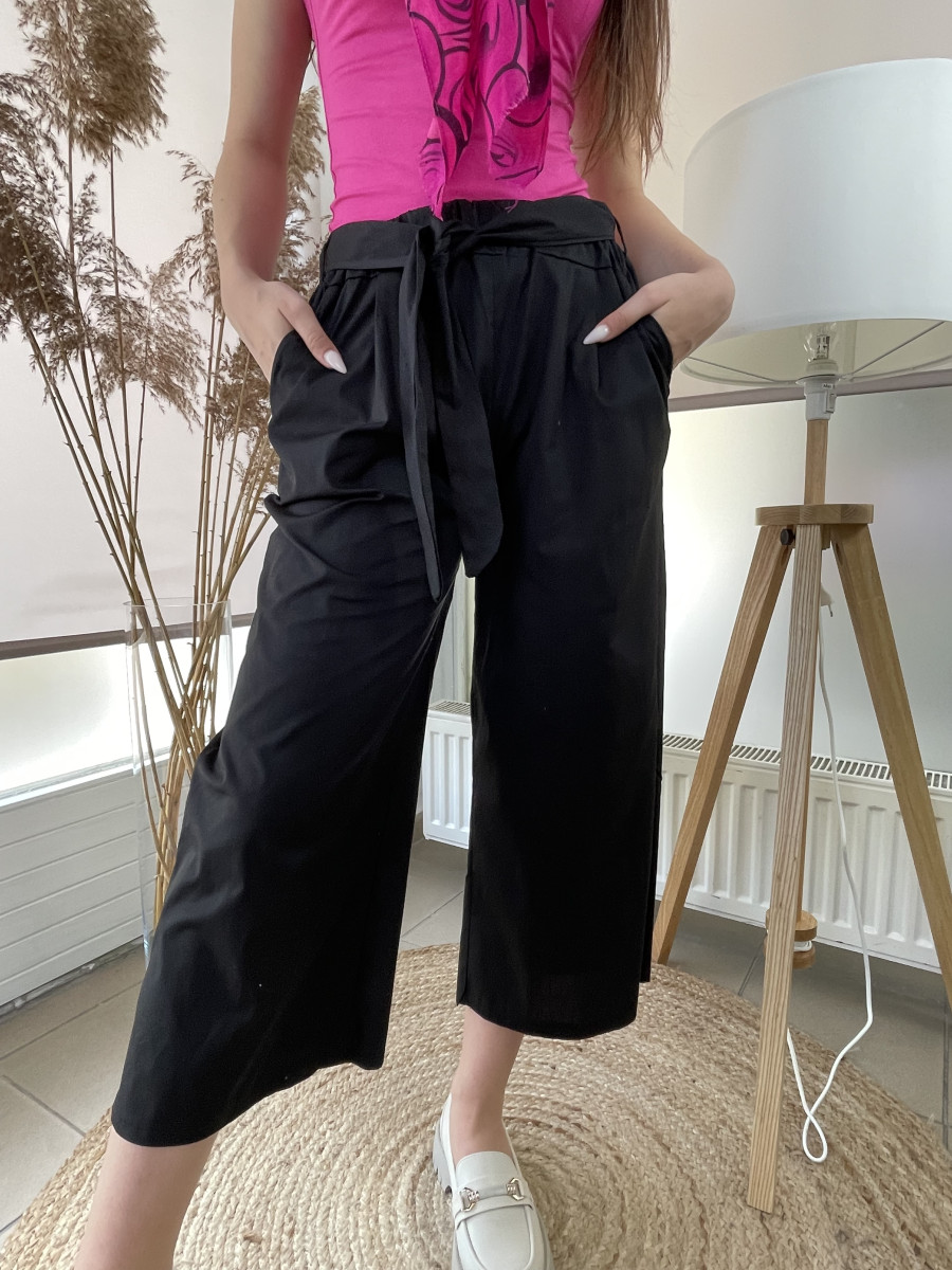 Fekete masnis nadrág - fekete - Kép 5