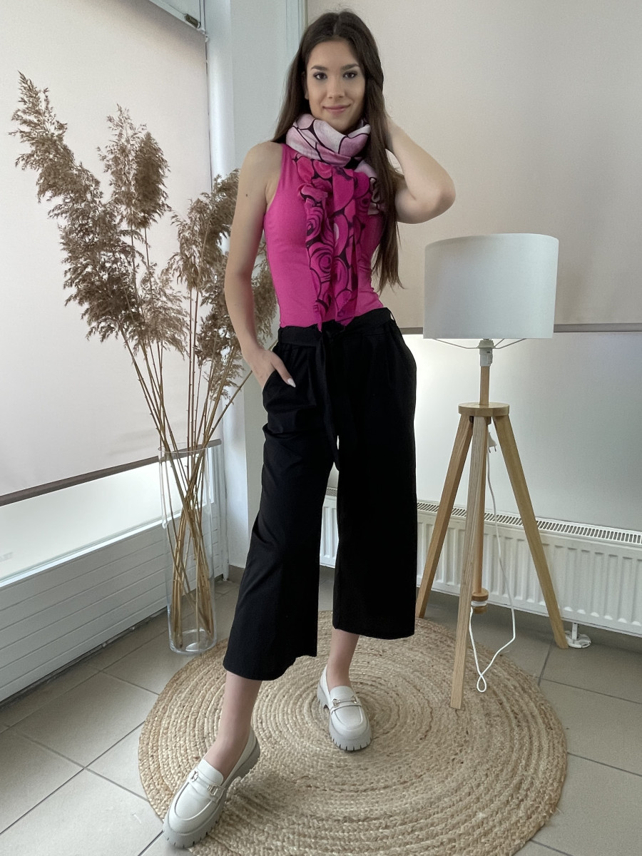 Fekete masnis nadrág - fekete - Kép 6