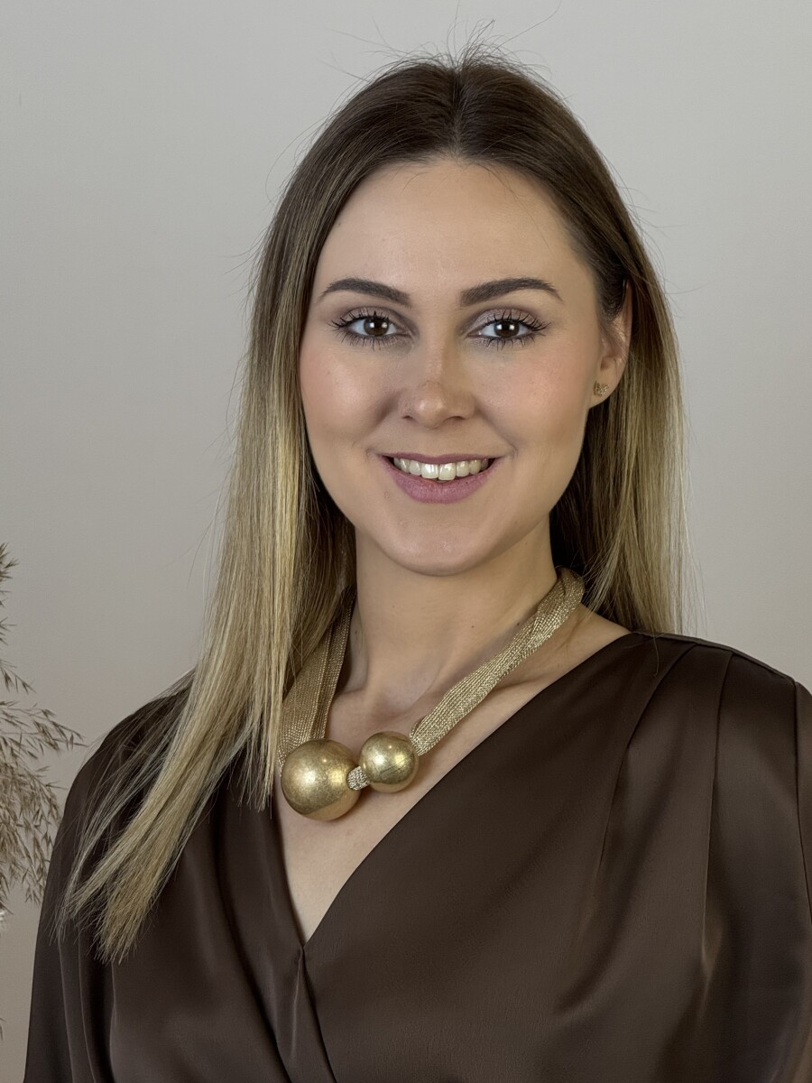 Nyakék gömbökkel - arany - Kép 7