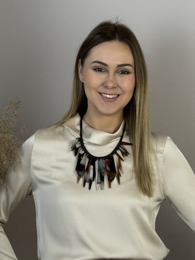 Színes nyakék - csau-fekete - Kép 8