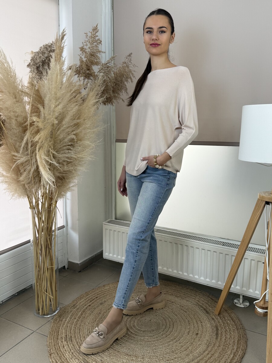 Mom fit farmer nadrág - világoskék - Kép 11