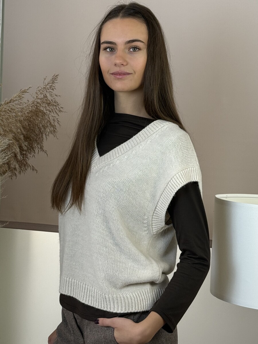 Csónak nyakú blúz - csokibarna - Kép 7