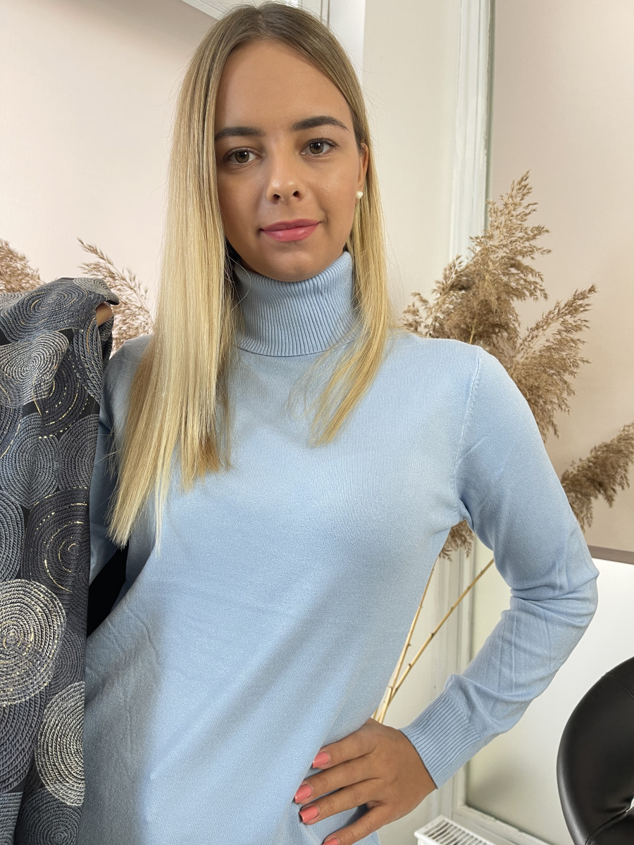 Vékony kötött lezser garbó