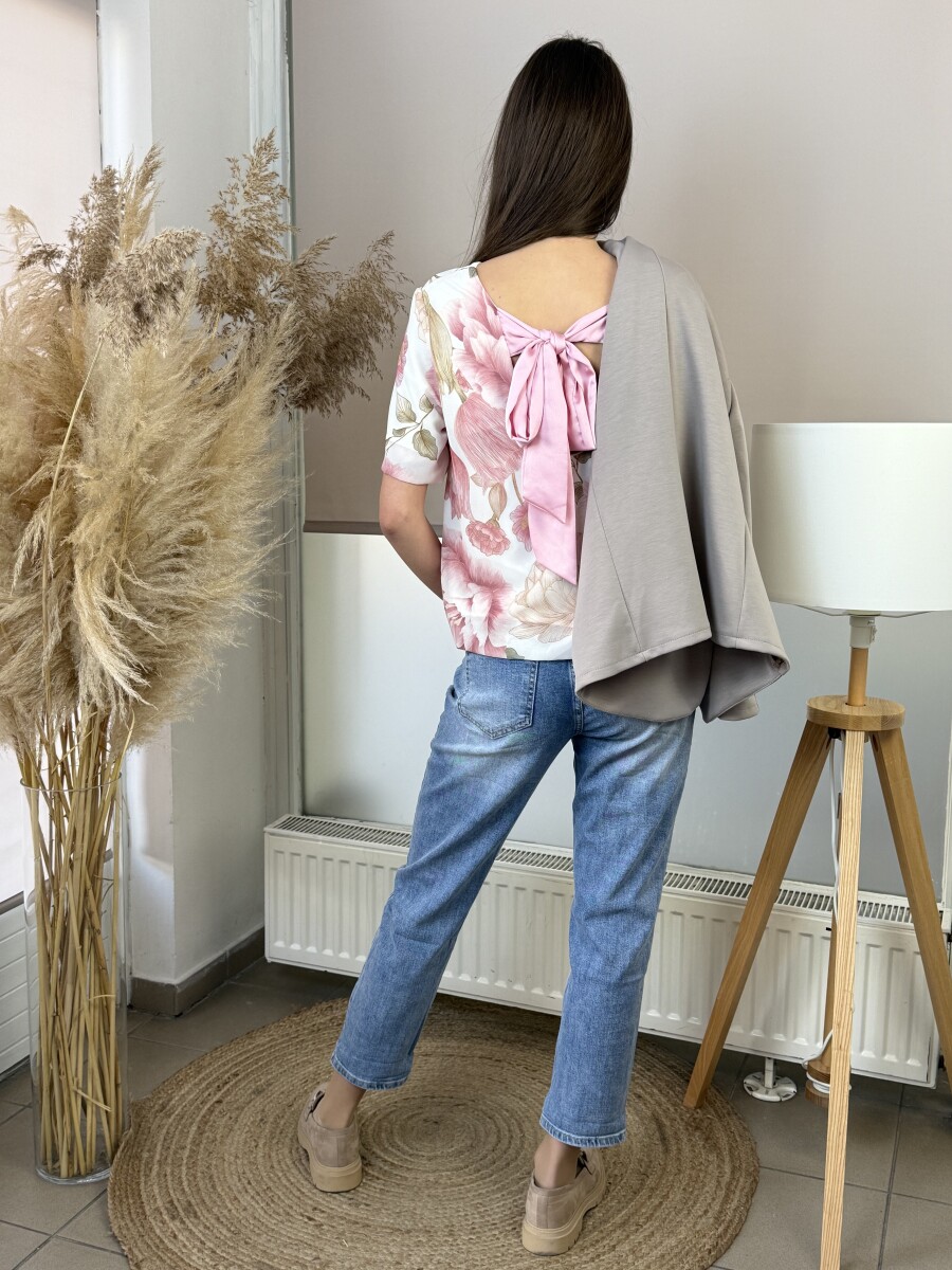 Mom fit farmernadrág - világoskék - Kép 9