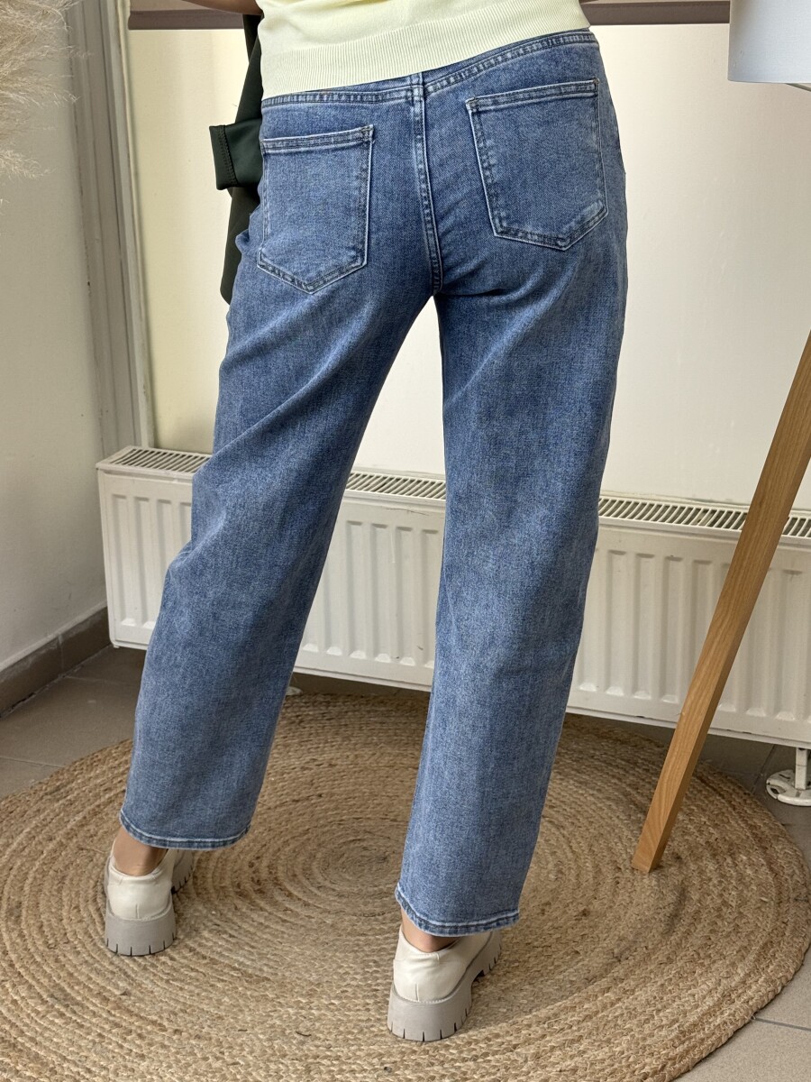 Balloon fit farmernadrág - világoskék - Kép 10