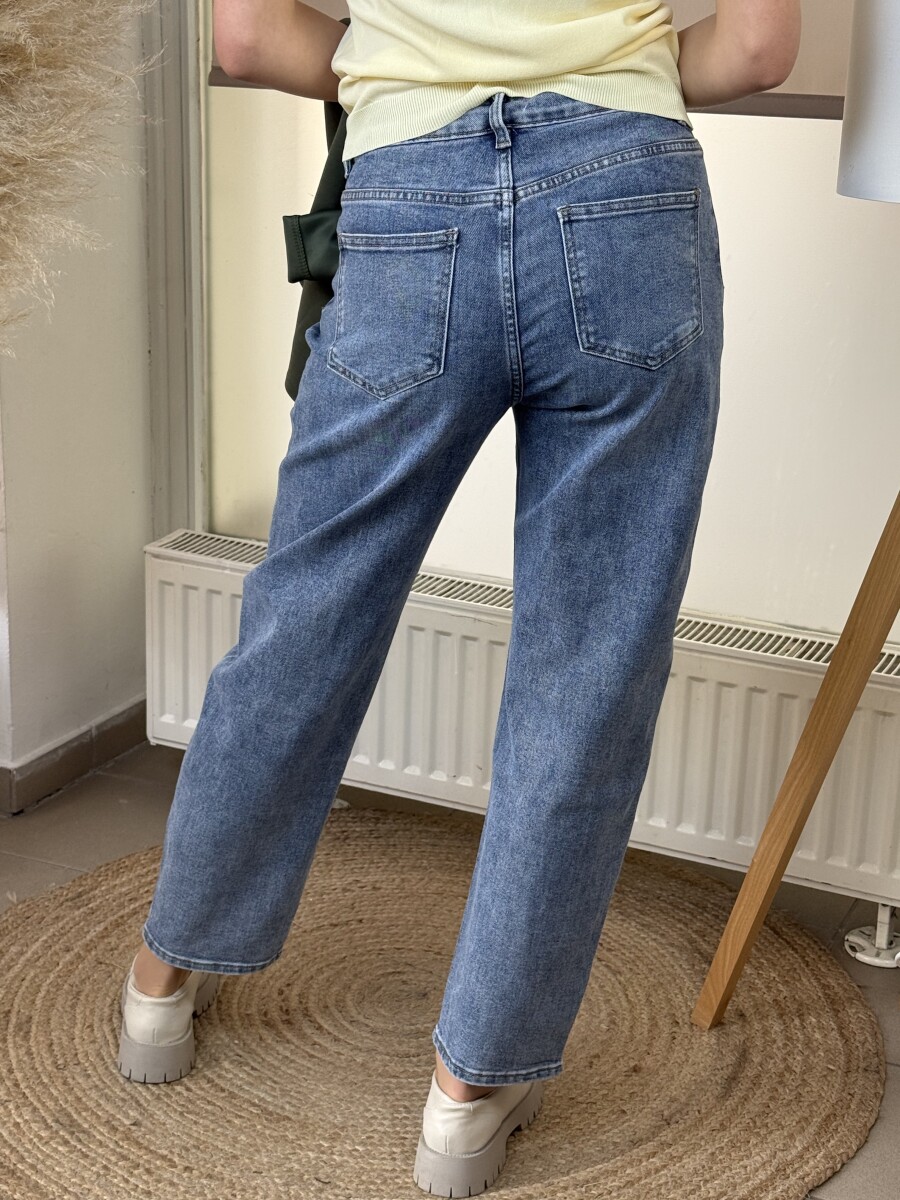 Balloon fit farmernadrág - világoskék - Kép 17