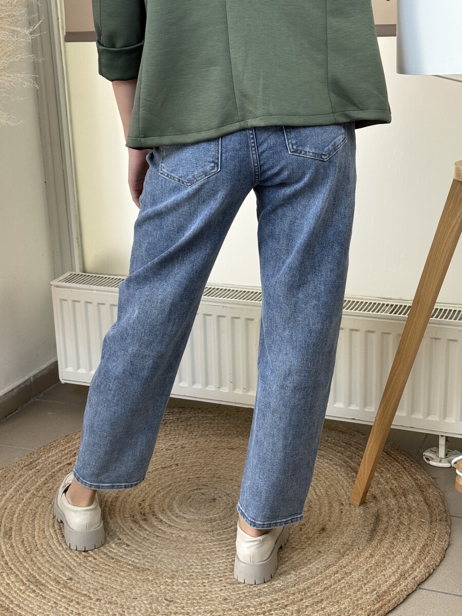 Balloon fit farmernadrág - világoskék - Kép 15