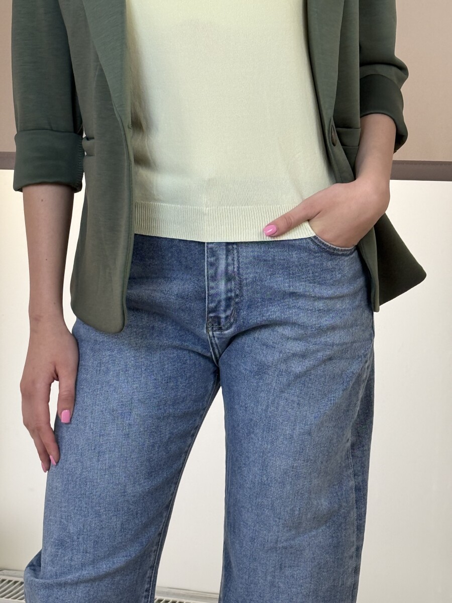 Balloon fit farmernadrág - világoskék - Kép 8