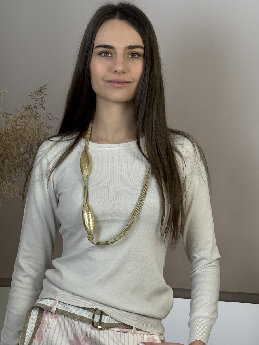 Fém díszes nyaklánc