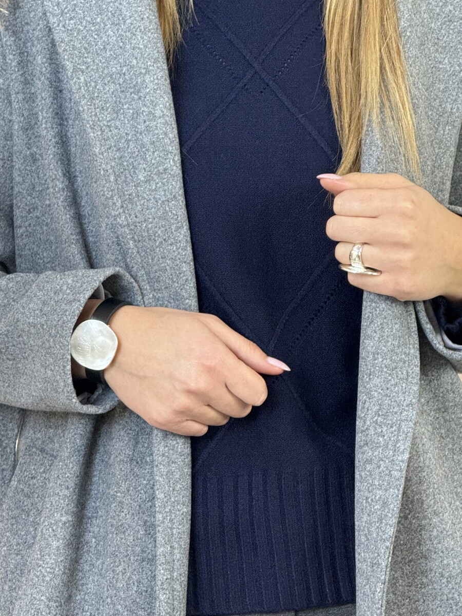 Karcolt medálos karkötő - ezüst - Kép 3