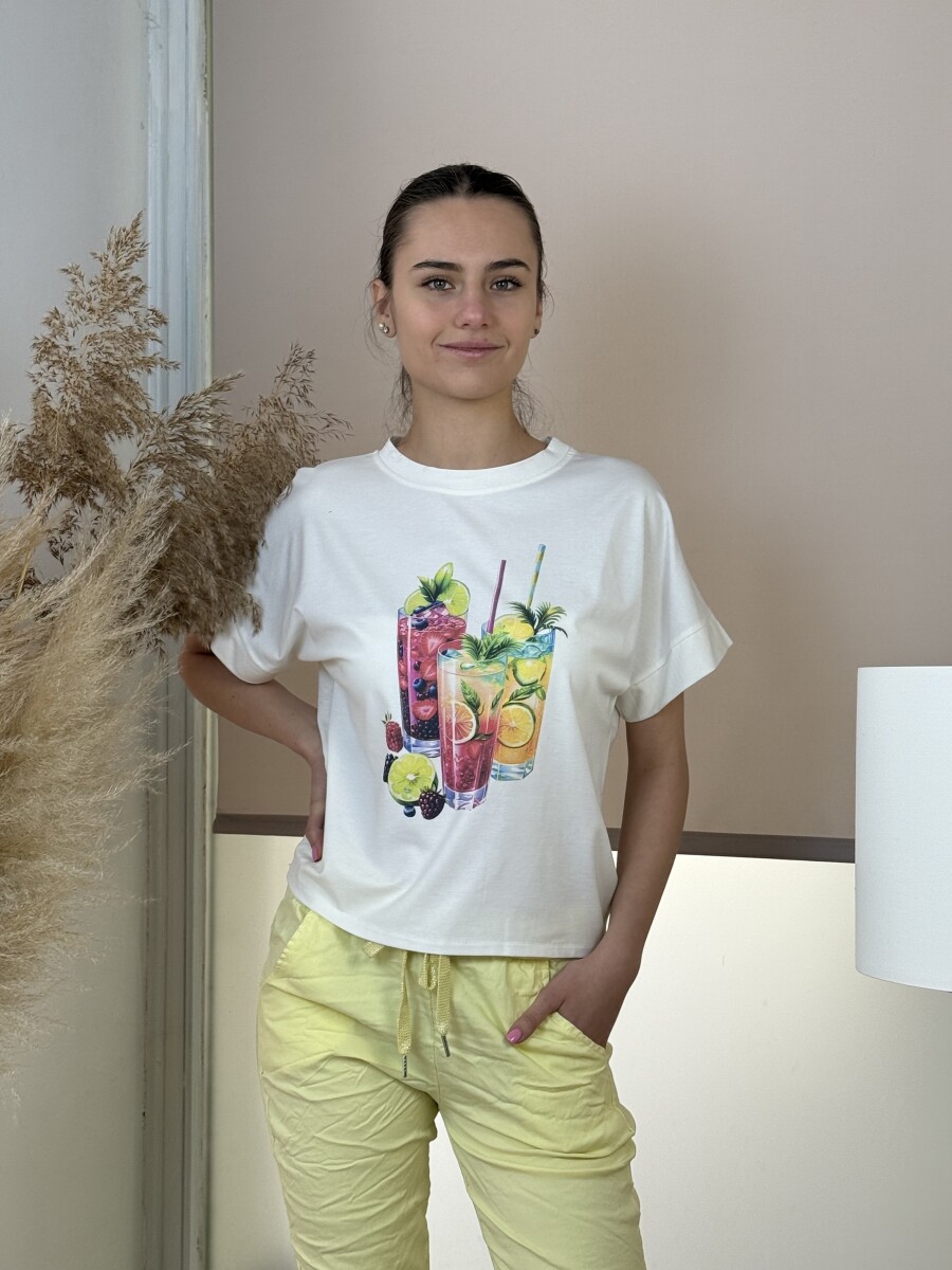 T ujjú póló - fehér - Kép 5