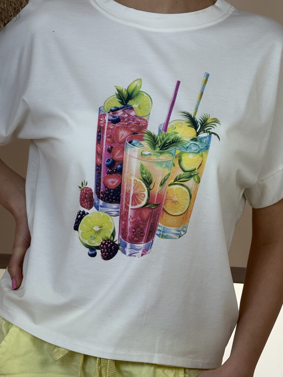 T ujjú póló - fehér - Kép 4