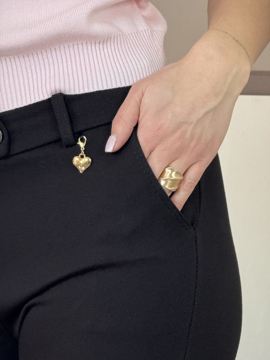 Svédzsebes nadrág - fekete - Kép 9