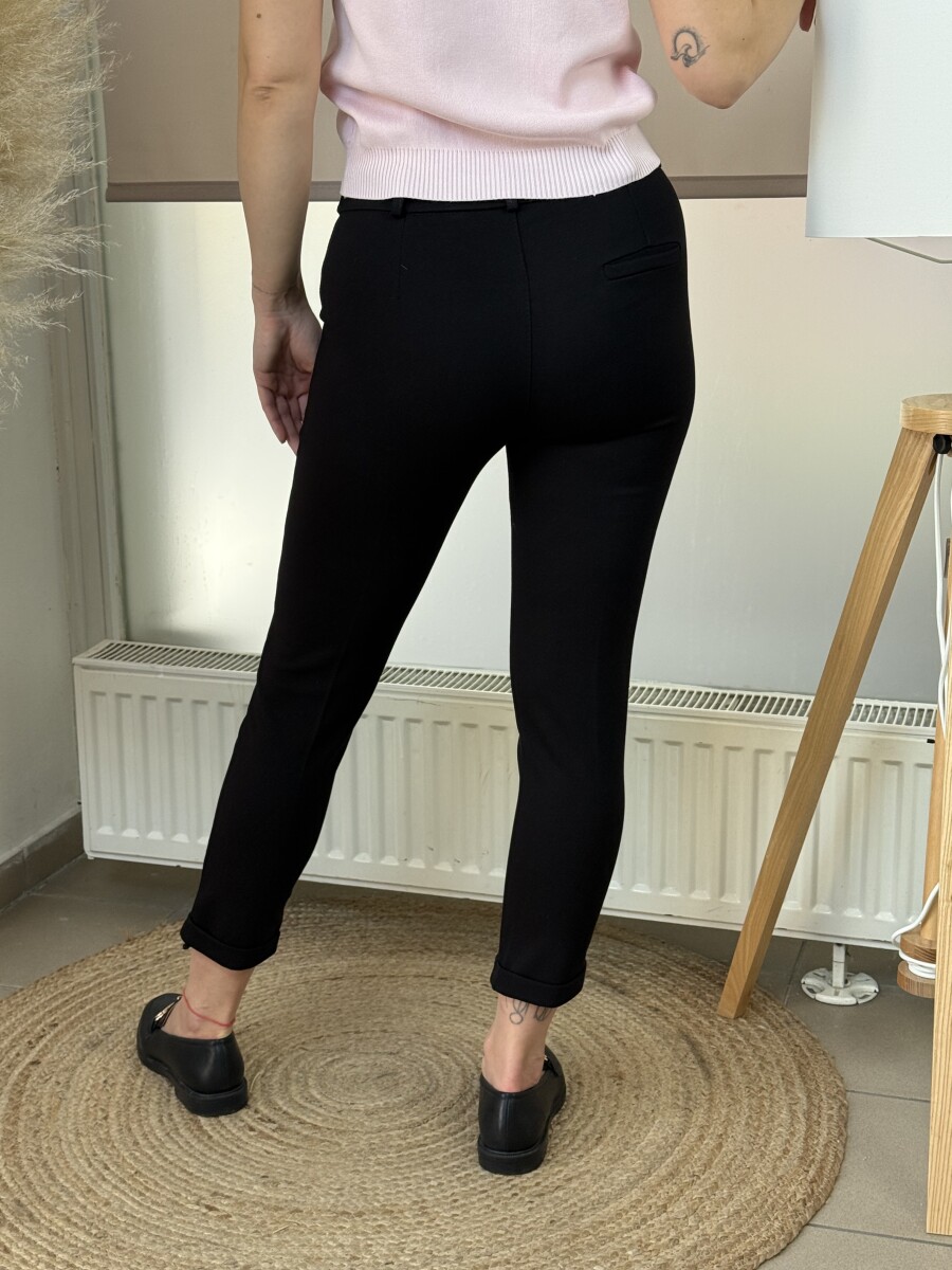 Svédzsebes nadrág - fekete - Kép 8