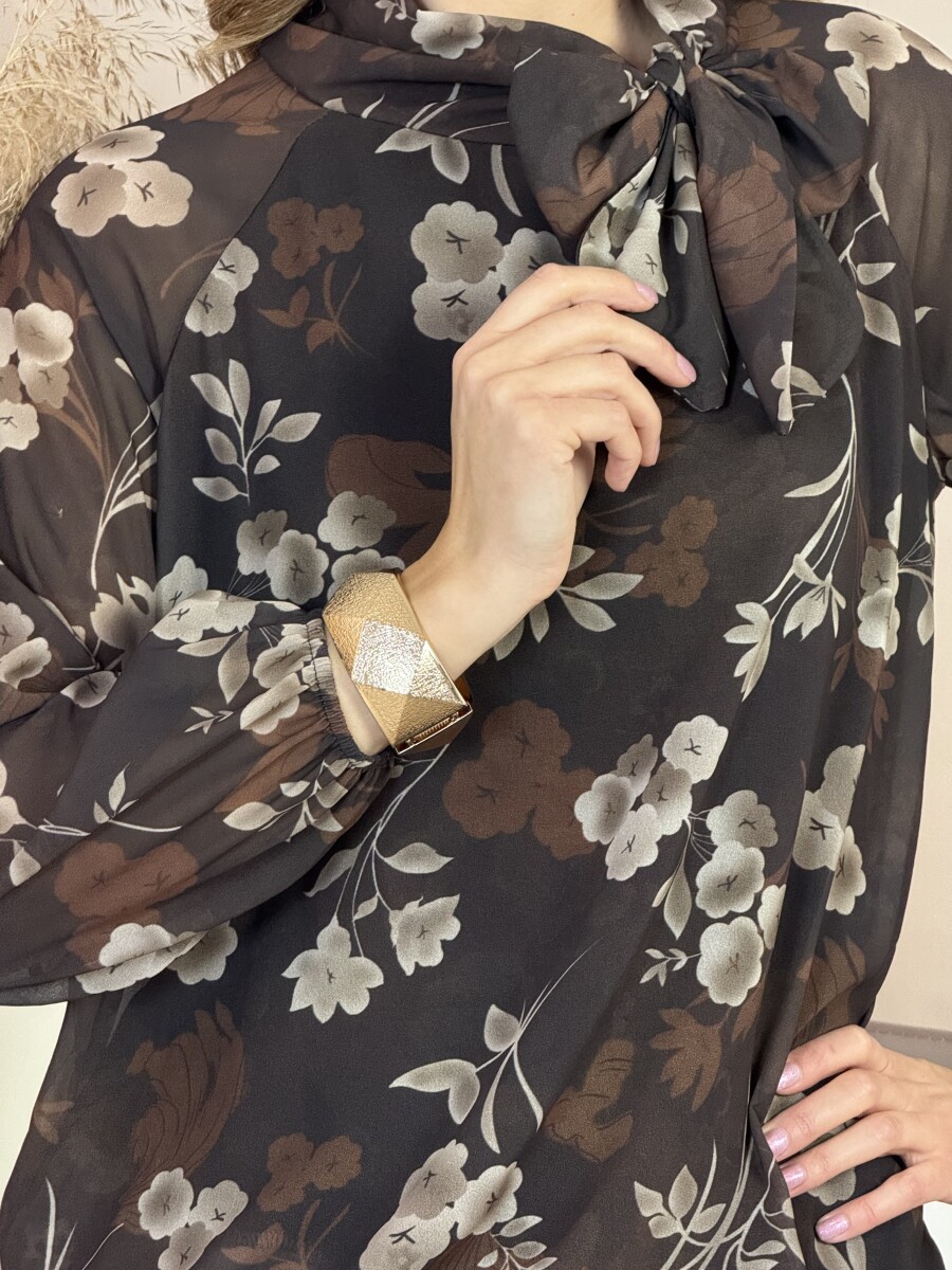 Arany négyzetes karkötő - arany - Kép 2