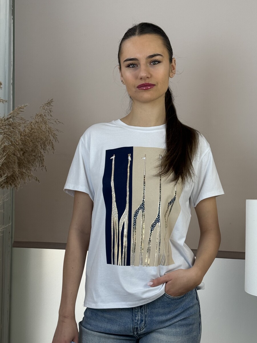 Grafika mintás póló