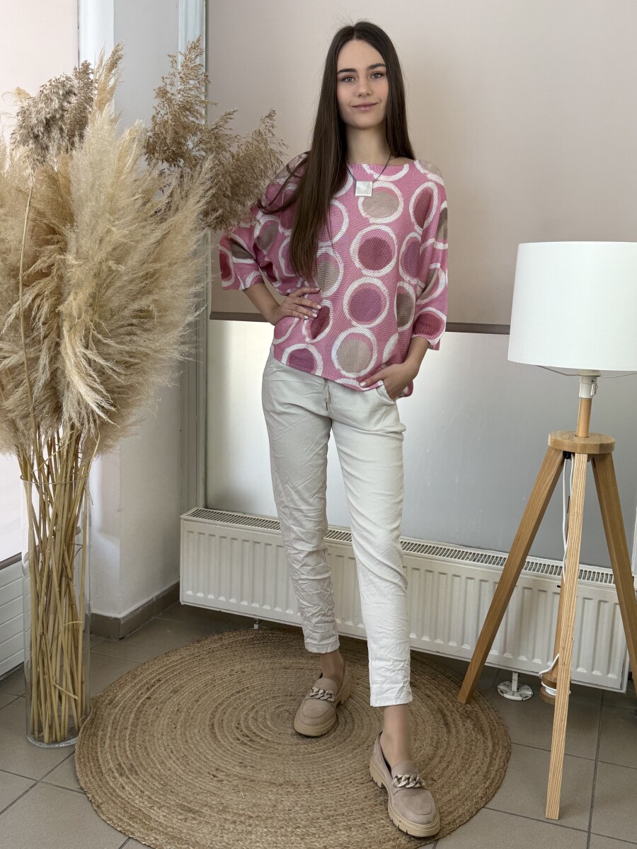 Kötős gyűrt hatású nadrág