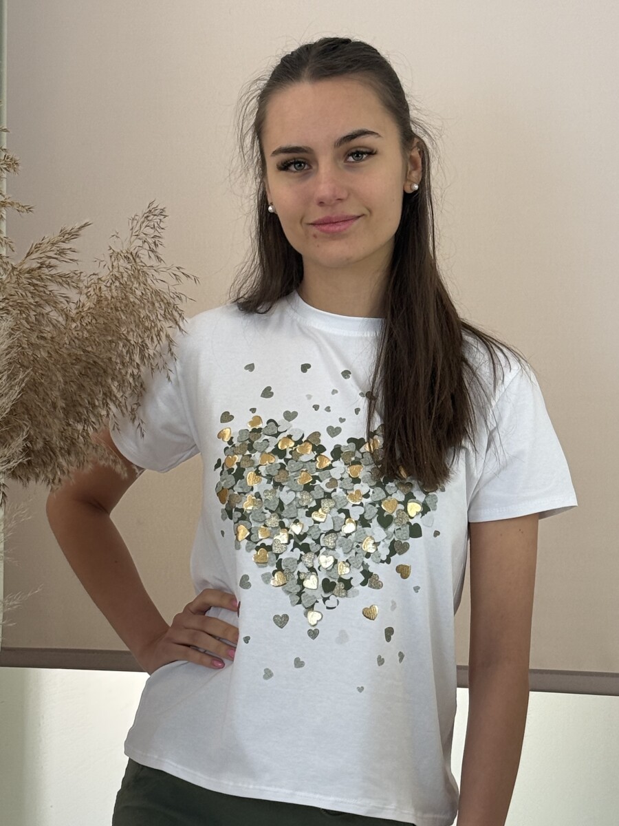 Mintás póló - khaki - Kép 7