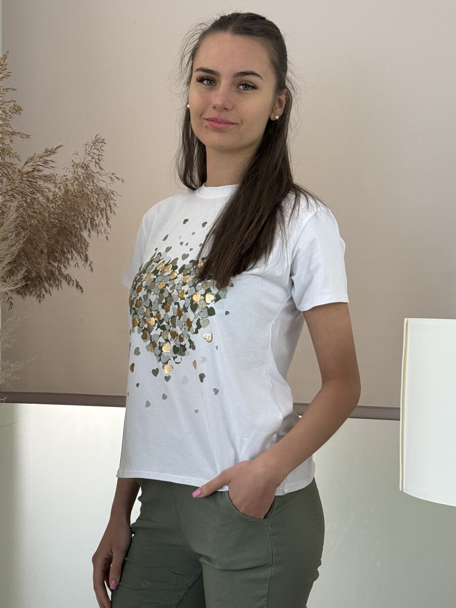 Mintás póló - khaki - Kép 8