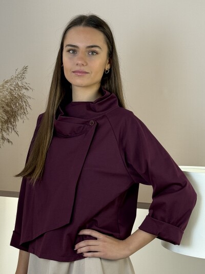 Gombos boleró - bordó