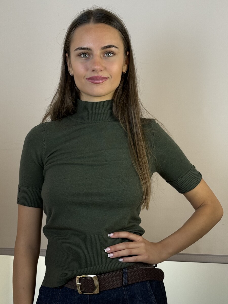 Rövid ujjú pulóver