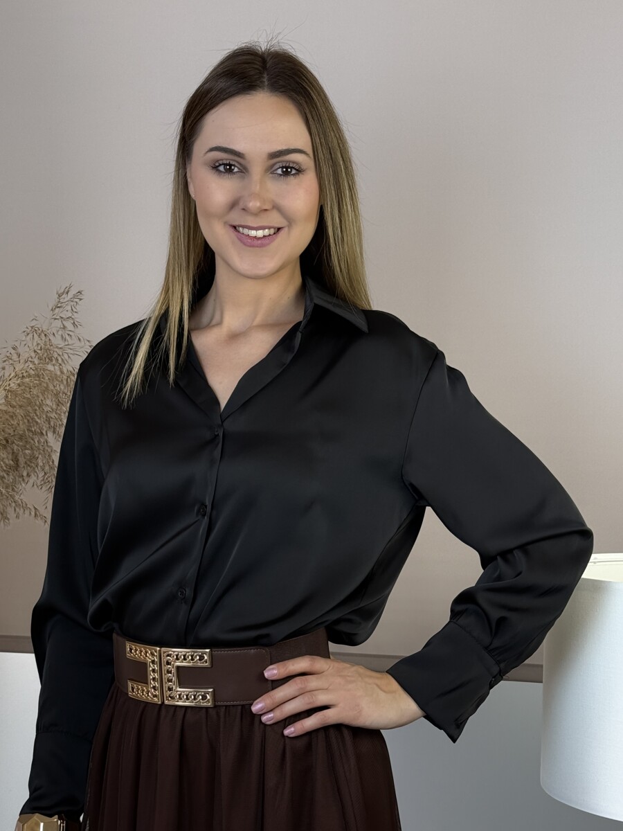 Gumis öv arany csattal - barna - Kép 11