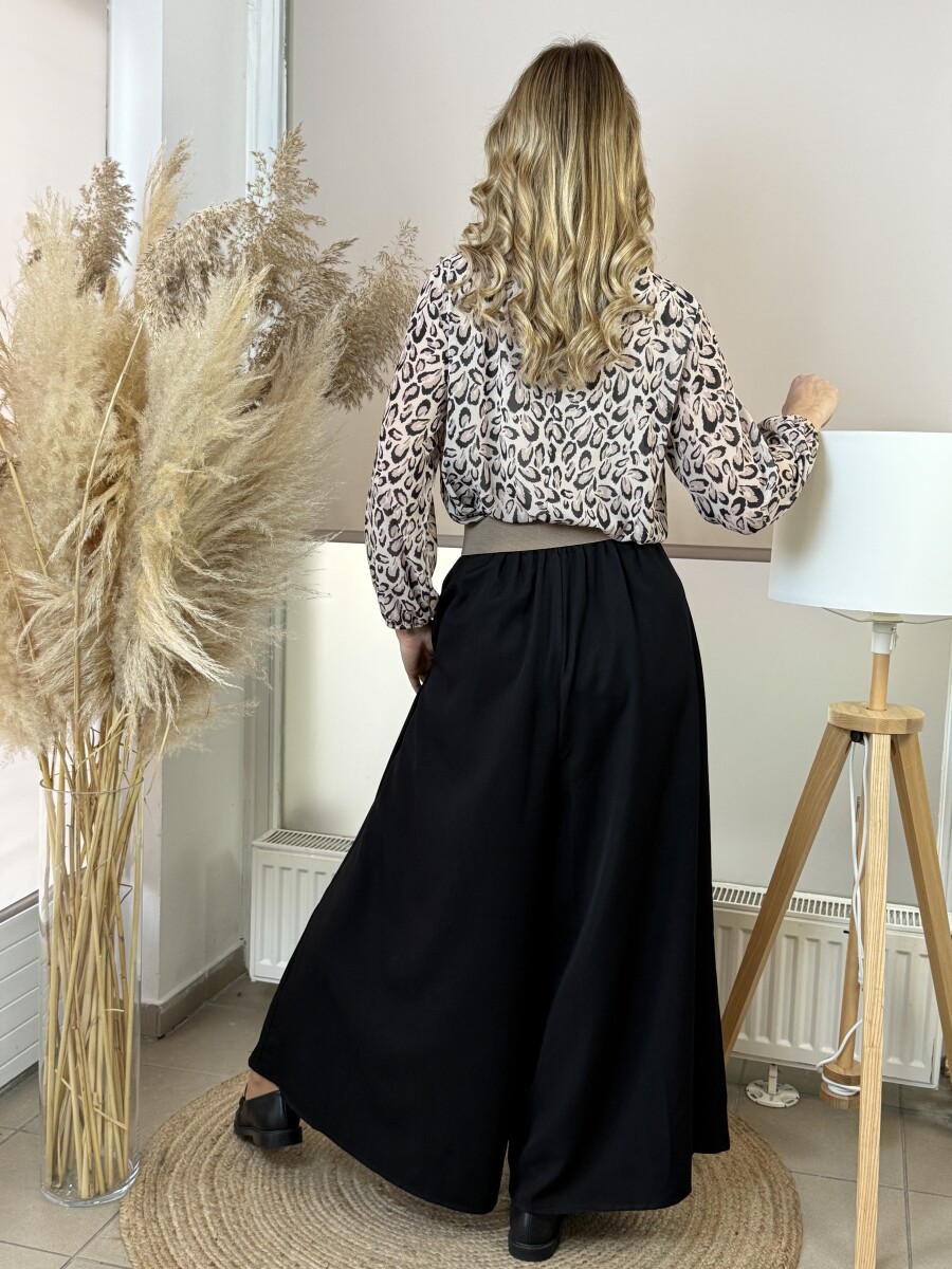 Gumis öv arany csattal - homok - Kép 13