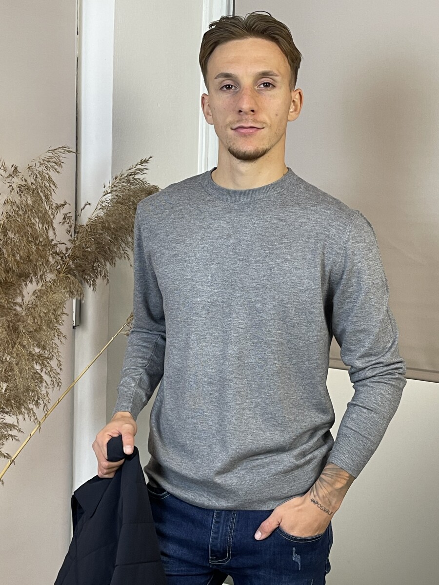 Férfi steppelt kabát - sötétkék - Kép 17